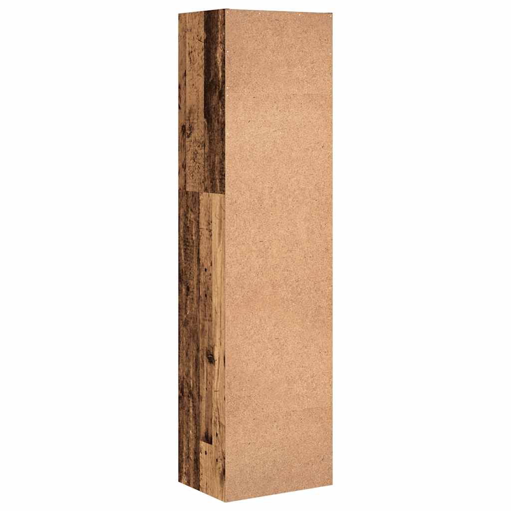 Bookcase Old Wood 40x30x152 cm Engineered Wood