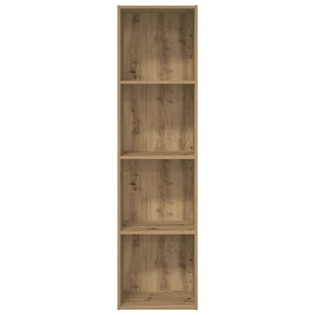 Bookcase Artisian Oak 40x30x152 cm Engineered Wood
