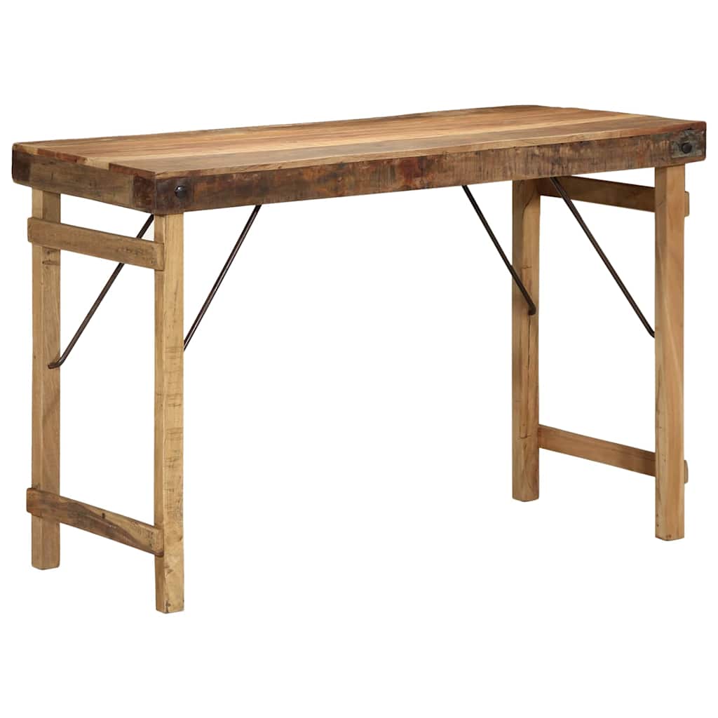 Dining Table Brown 110 x 55 x 76 cm Solid reclaimed wood