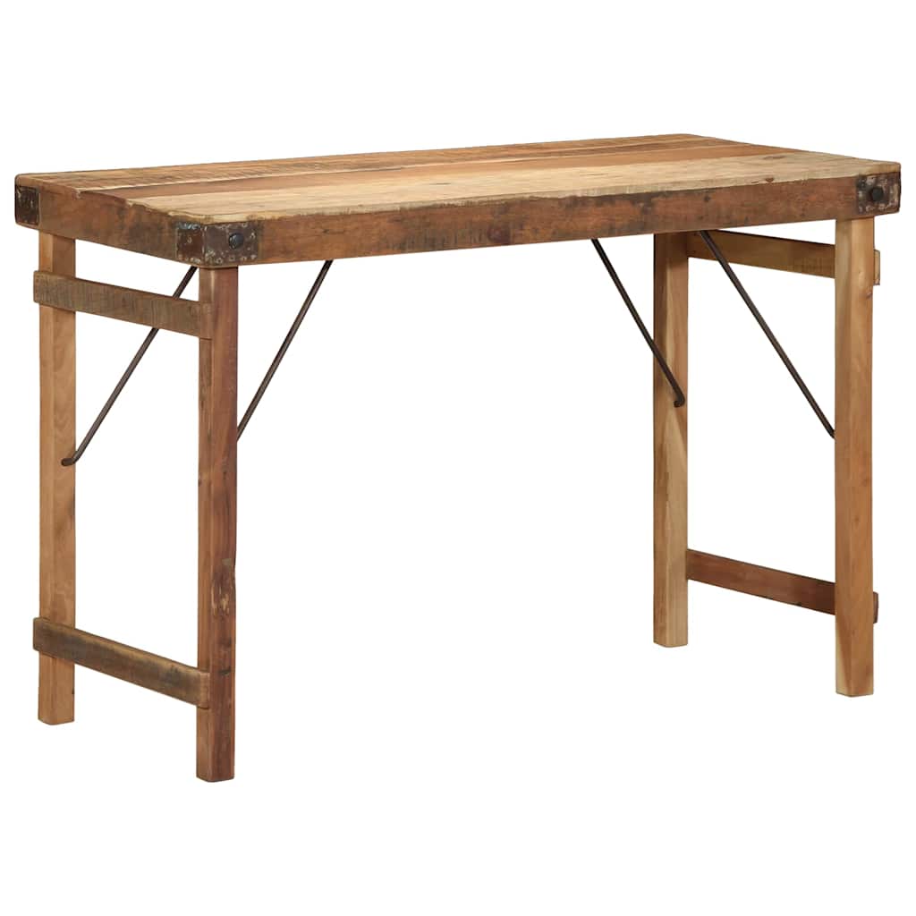 Dining Table Brown 110 x 55 x 76 cm Solid reclaimed wood