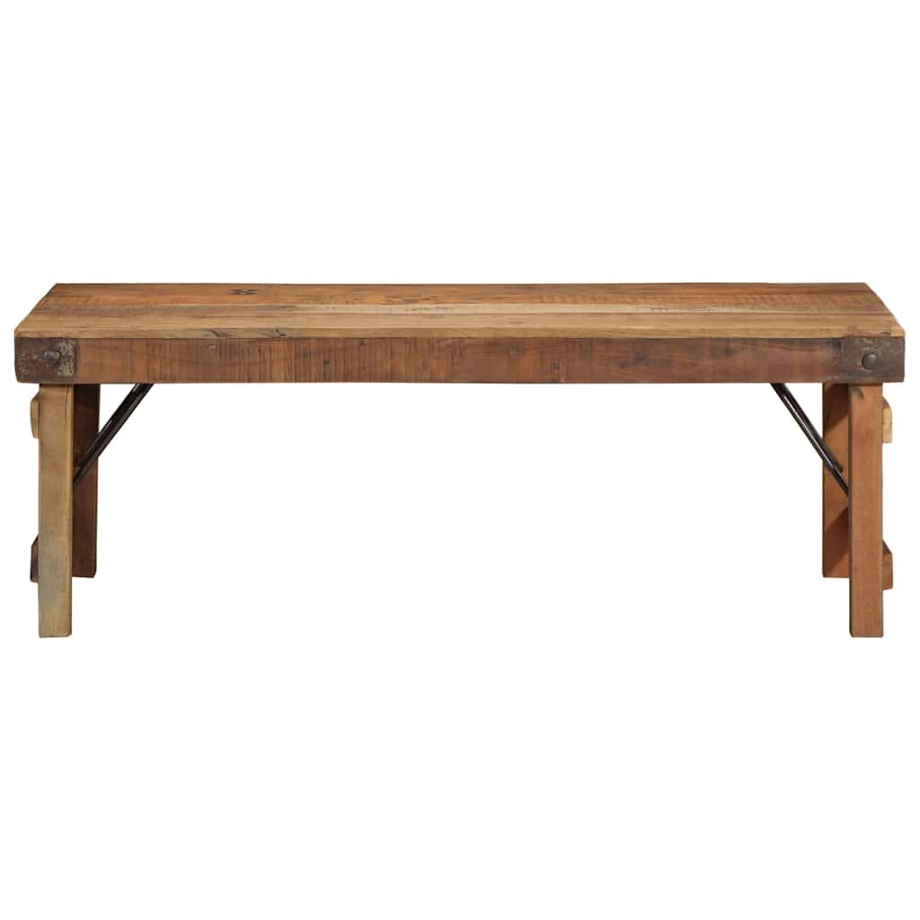Coffee Table Brown 110 x 55 x 40 cm Solid reclaimed wood