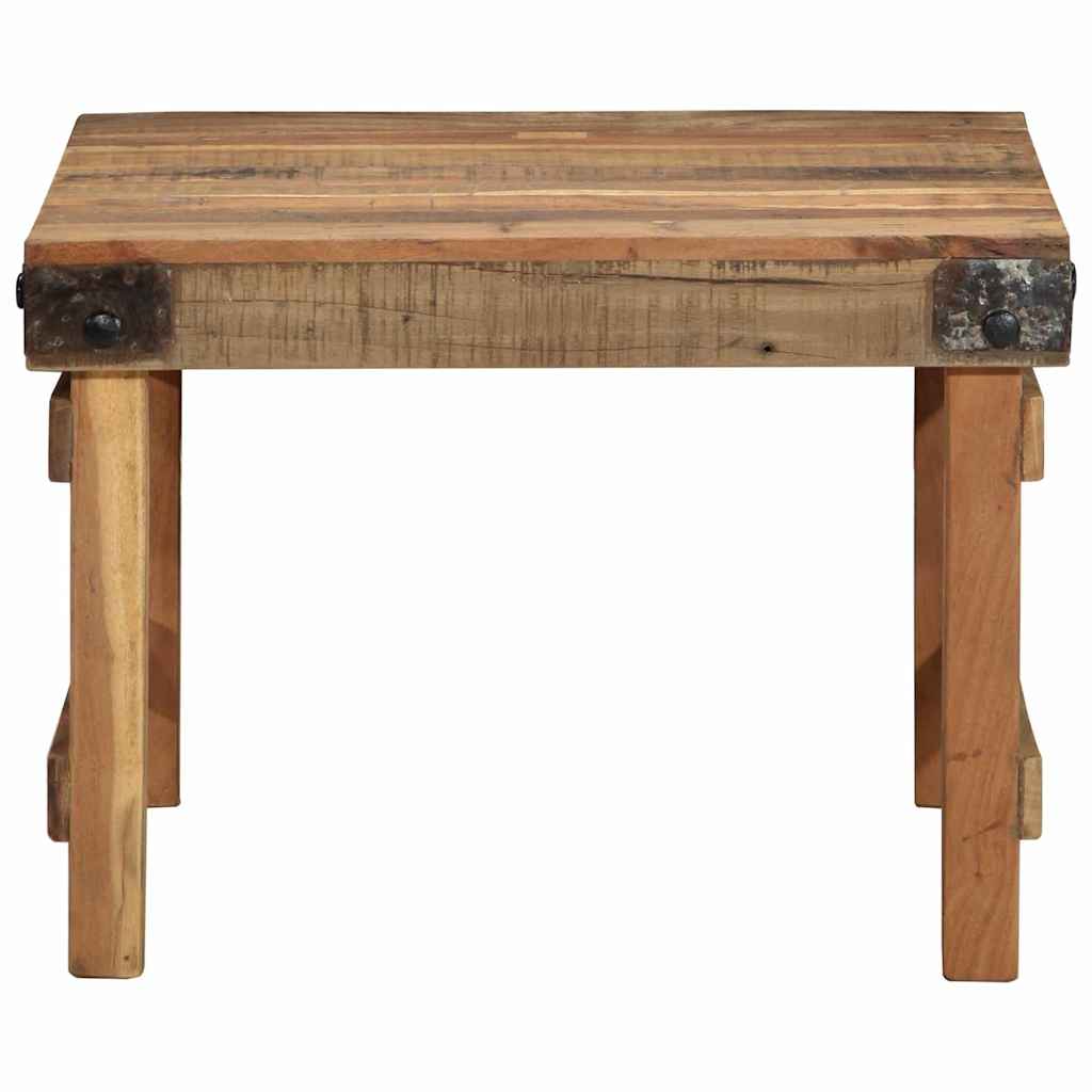 Coffee Table Brown 60 x 55 x 40 cm Solid reclaimed wood