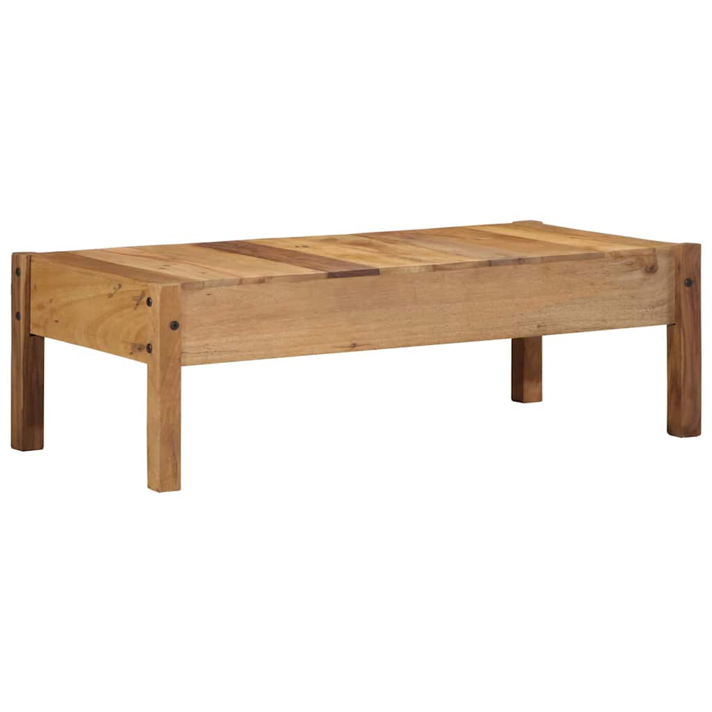 Coffee Table Brown 110 x 55 x 35 cm Solid Reclaim wood