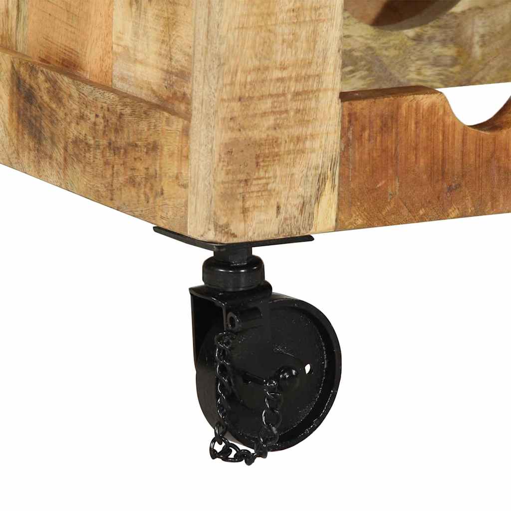 Kitchen Trolley Brown 55 x 40 x 80 cm Solid Mango Wood