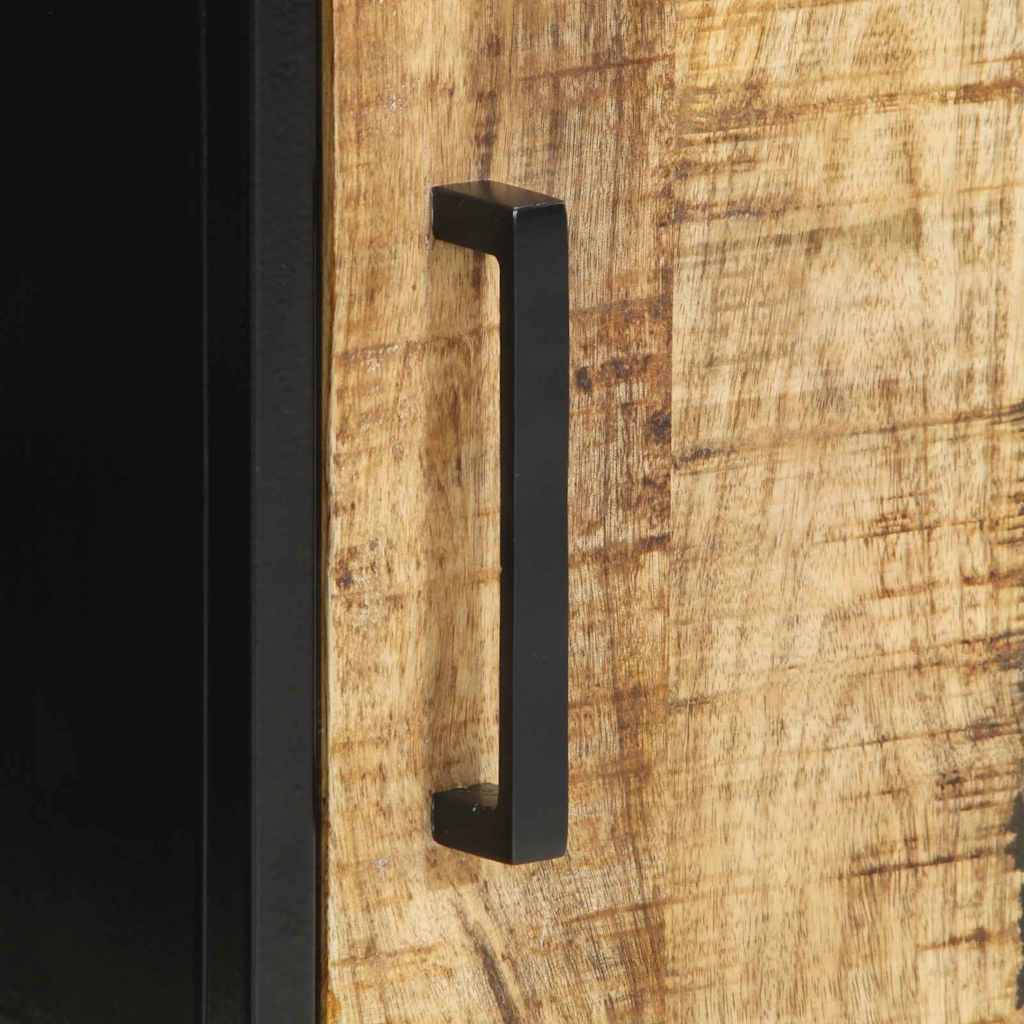 Bedside Cabinet 2 pcs Brown and black 30 x 30 x 40 cm