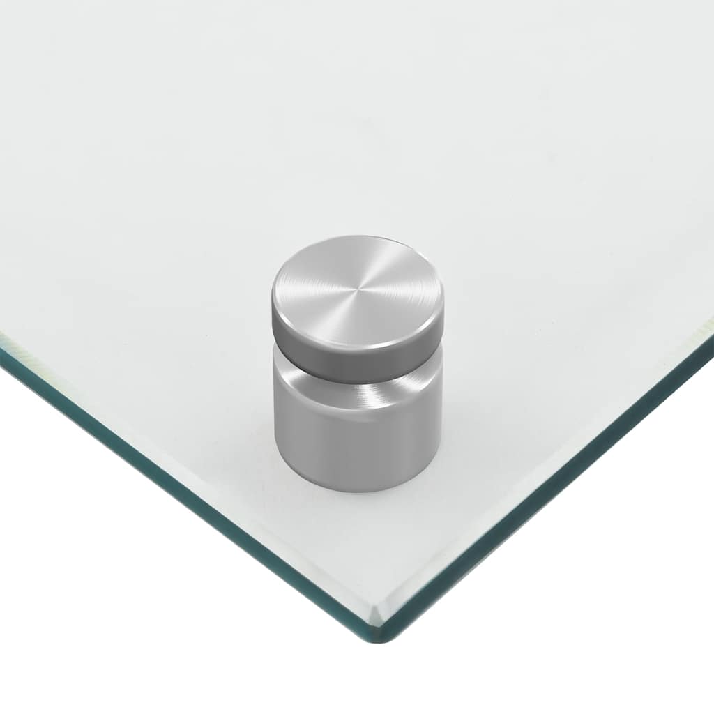 Kitchen Backsplashes 2 pcs Transparent 70x50 cm Tempered Glass