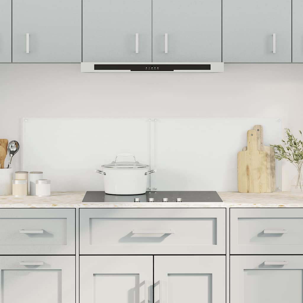 Kitchen Backsplashes 2 pcs Transparent 70x60 cm Tempered Glass