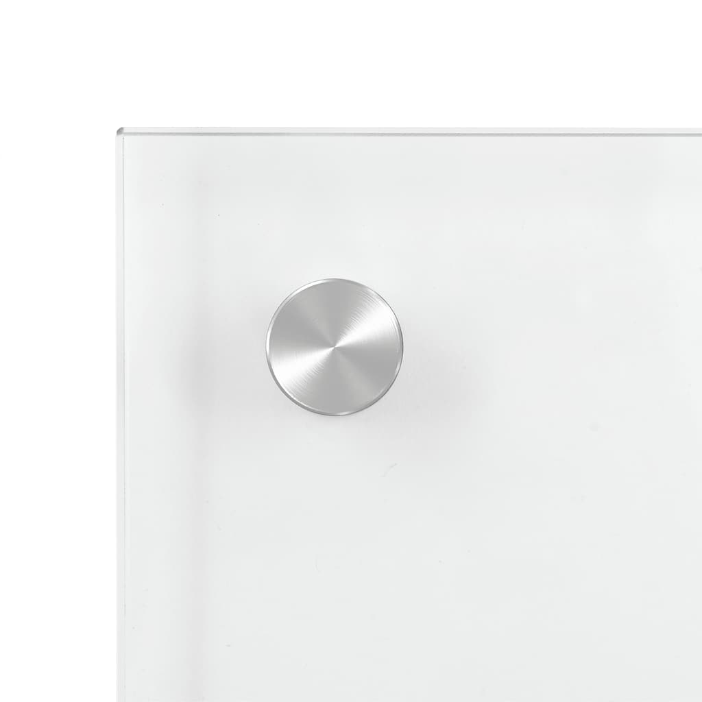 Kitchen Backsplashes 2 pcs Transparent 80x40 cm Tempered Glass