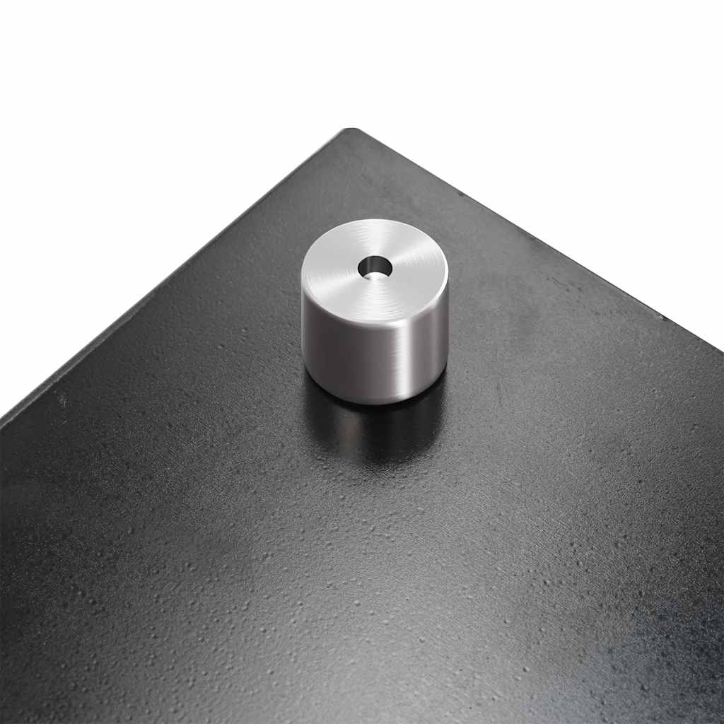 Kitchen Backsplashes 2 pcs Black 70x60 cm Tempered Glass