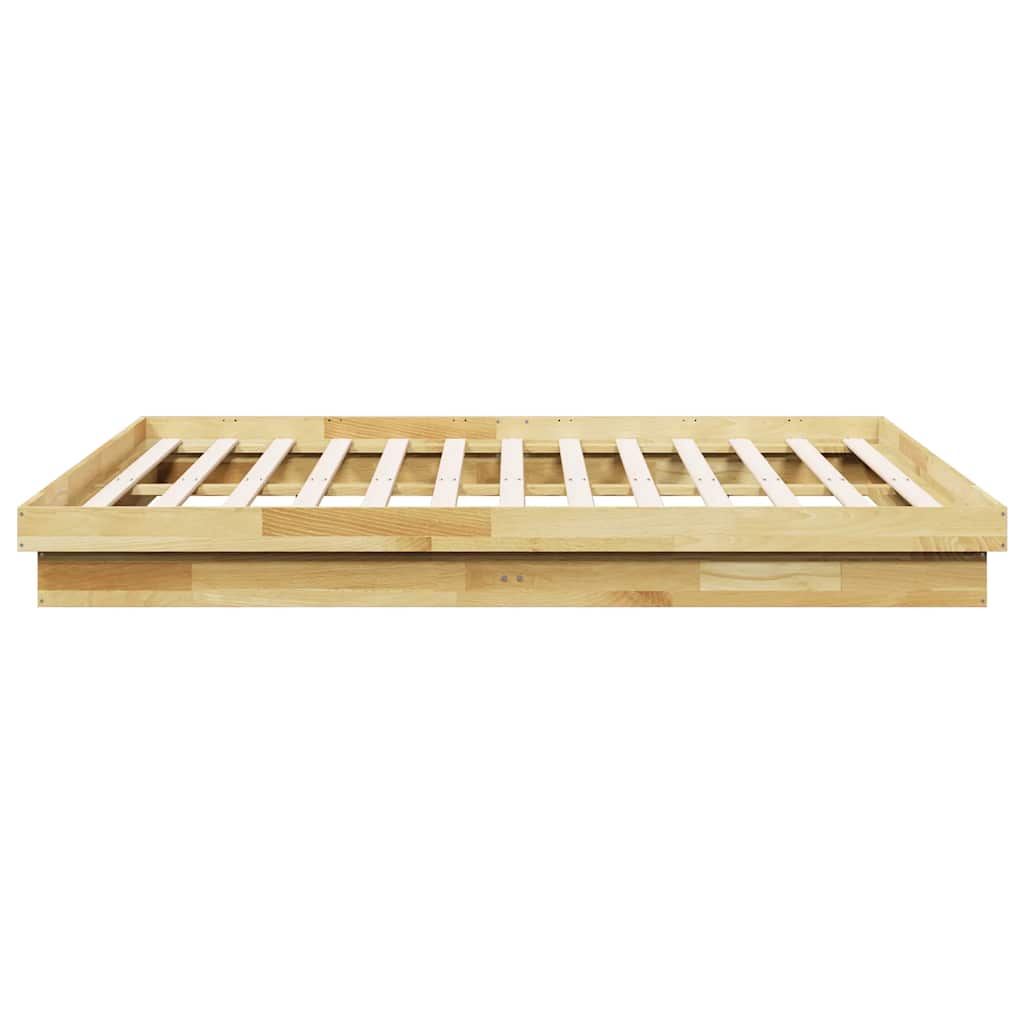 Bed Frame without Mattress 180x200 cm Super King Solid Wood Oak