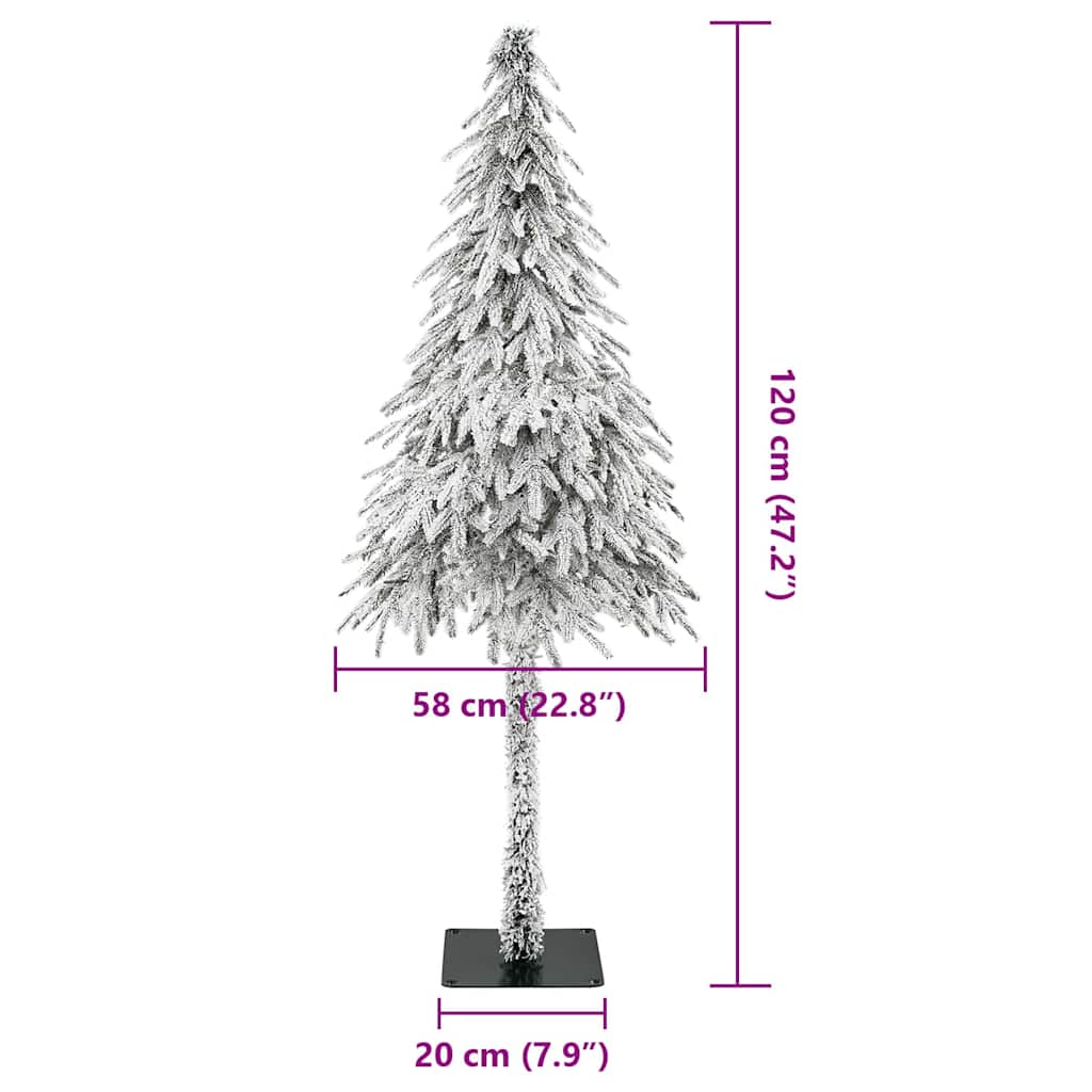 Artificial Christmas Tree White 58 x 58 x 120 cm