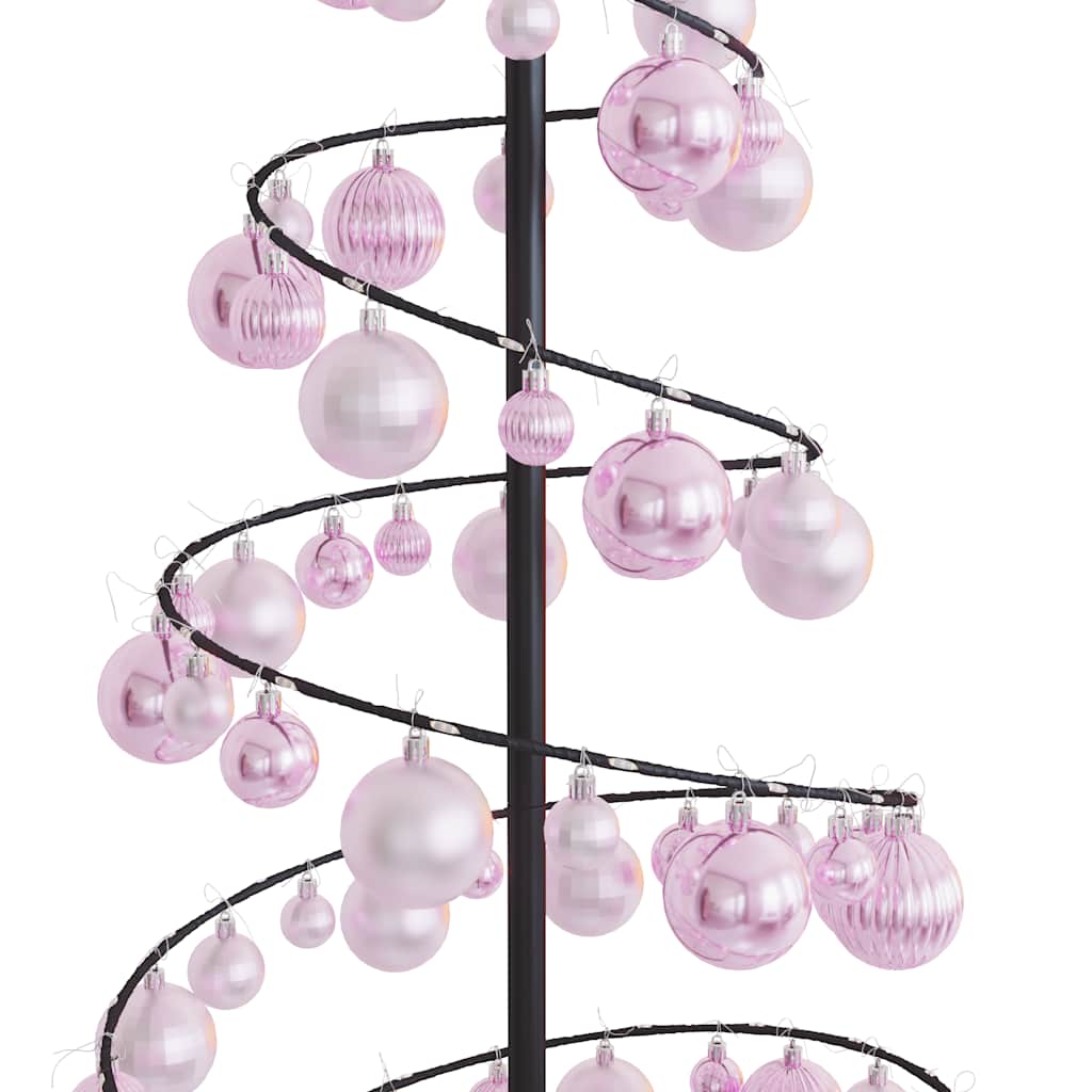 LED Christmas Tree with Baubles 100 LEDs Warm White 150 cm