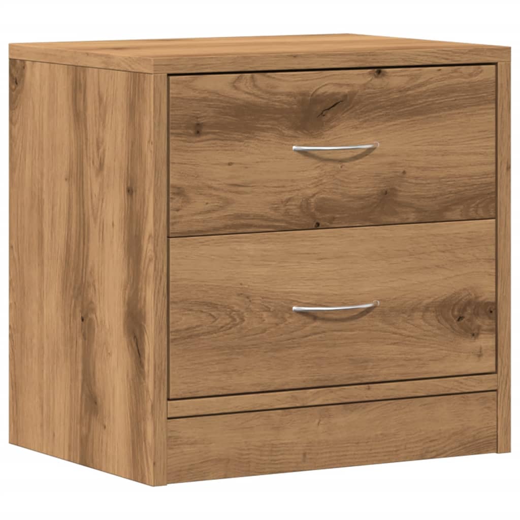 Bedside Cabinet Artisian Oak 40x30x40 cm Engineered Wood
