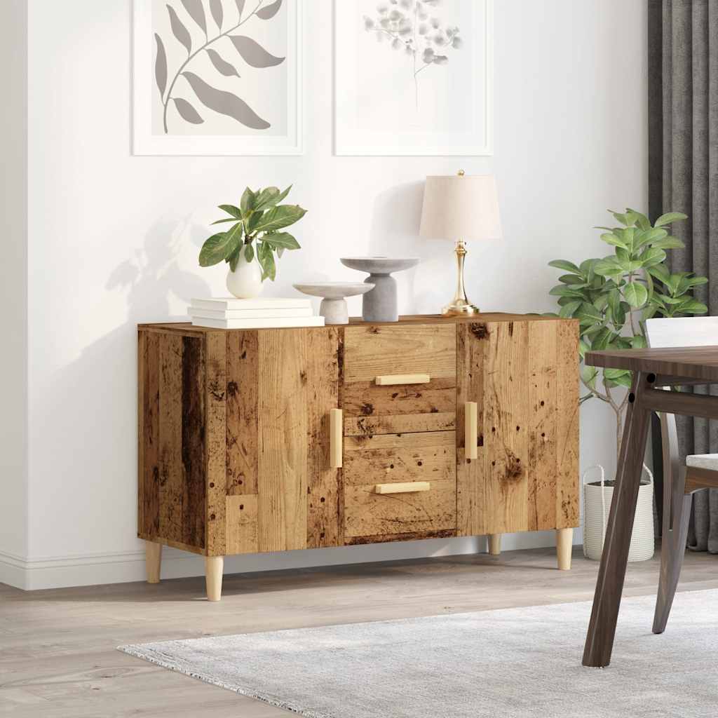 Sideboard Old Wood 100x36x60 cm Engineered Wood
