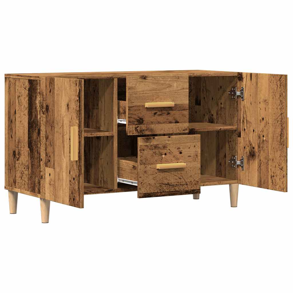 Sideboard Old Wood 100x36x60 cm Engineered Wood