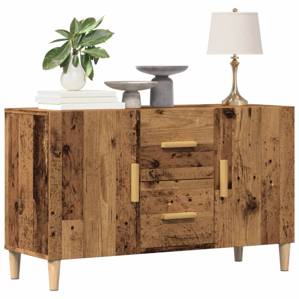 Sideboard Old Wood 100x36x60 cm Engineered Wood