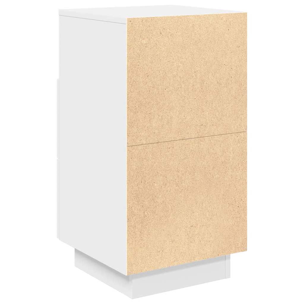 Bedside Cabinets 2 pcs with 2 Drawers White 36x36x68 cm