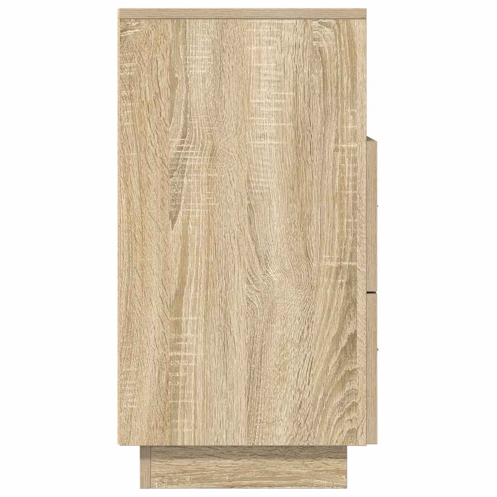 Bedside Cabinets 2 pcs with 2 Drawers Sonoma Oak 36x36x68 cm