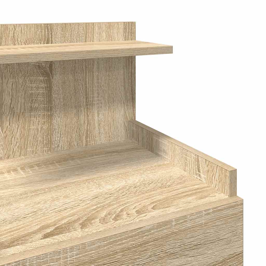 Bedside Cabinets 2 pcs with 2 Drawers Sonoma Oak 40x36.5x62 cm