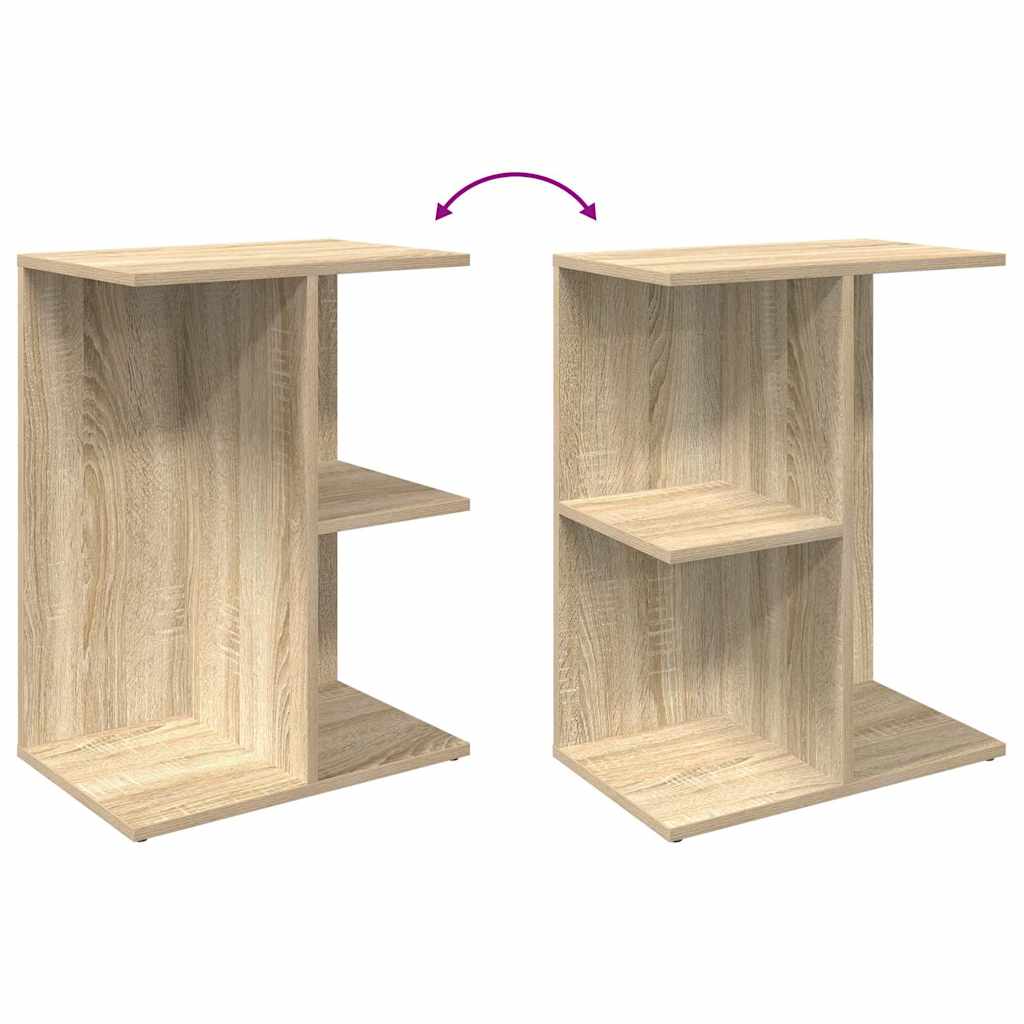 Bedside Tables 2 pcs Sonoma Oak 46.5x29x61 cm Engineered Wood