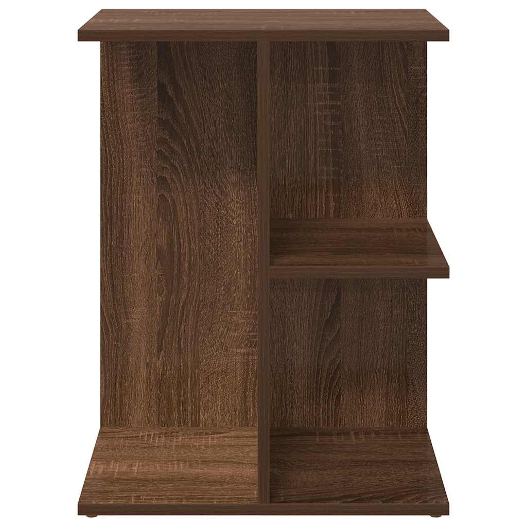 Bedside Table Brown Oak 46.5x29x61 cm Engineered Wood