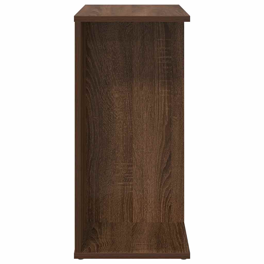Bedside Table Brown Oak 46.5x29x61 cm Engineered Wood