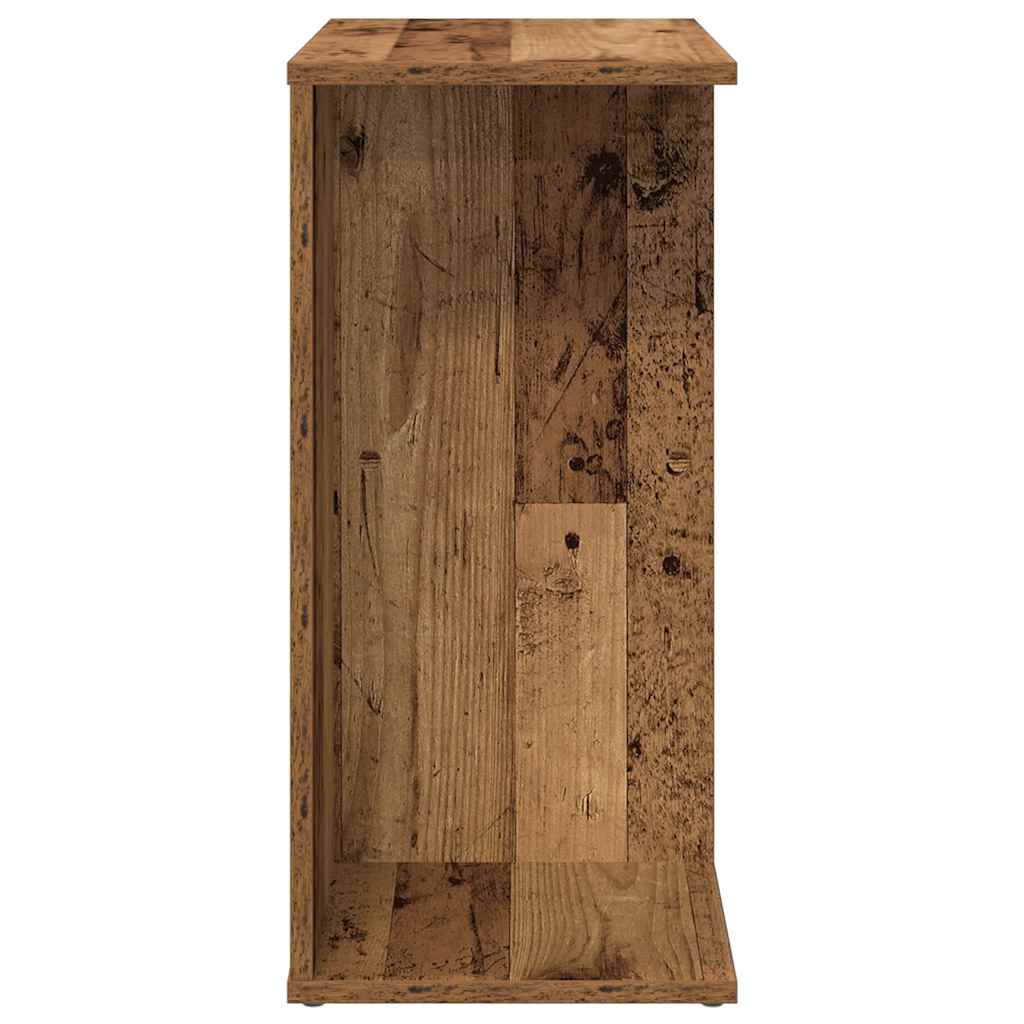 Bedside Table Old Wood 46.5x29x61 cm Engineered Wood