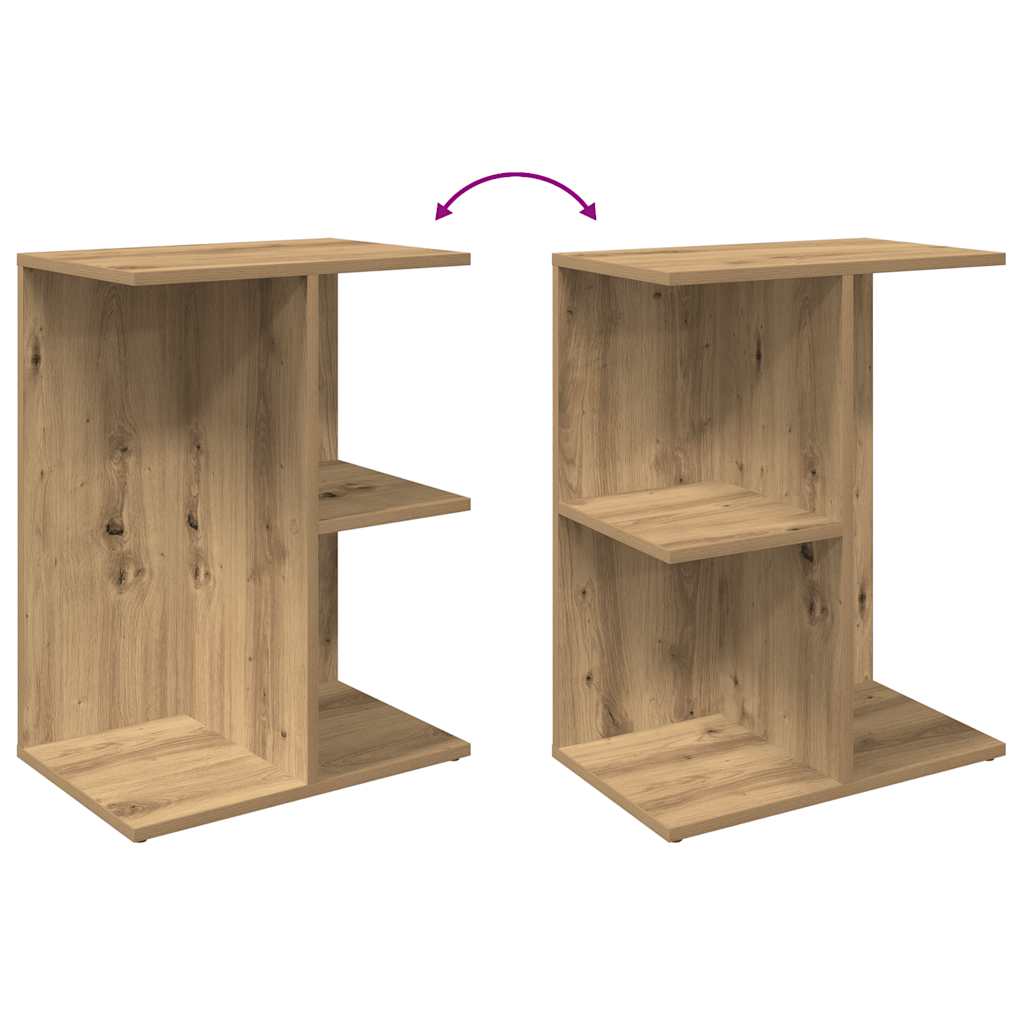 Bedside Tables 2 pcs Artisan Oak 46.5x29x61 cm Engineered Wood