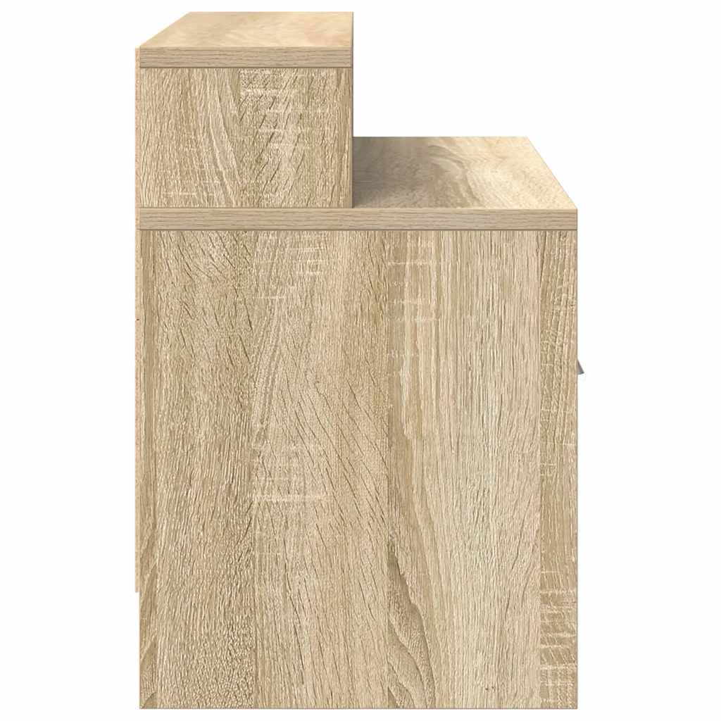 Bedside Cabinets with Drawer 2 pcs Sonoma Oak 51x31x47 cm