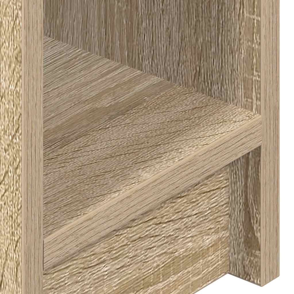 Bedside Cabinet with Drawer Sonoma Oak 20x36x60 cm
