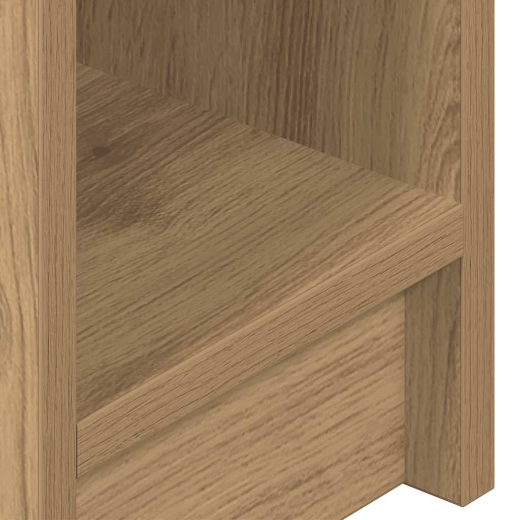 Bedside Cabinets with Drawer 2 pcs Artisan Oak 20x36x60 cm