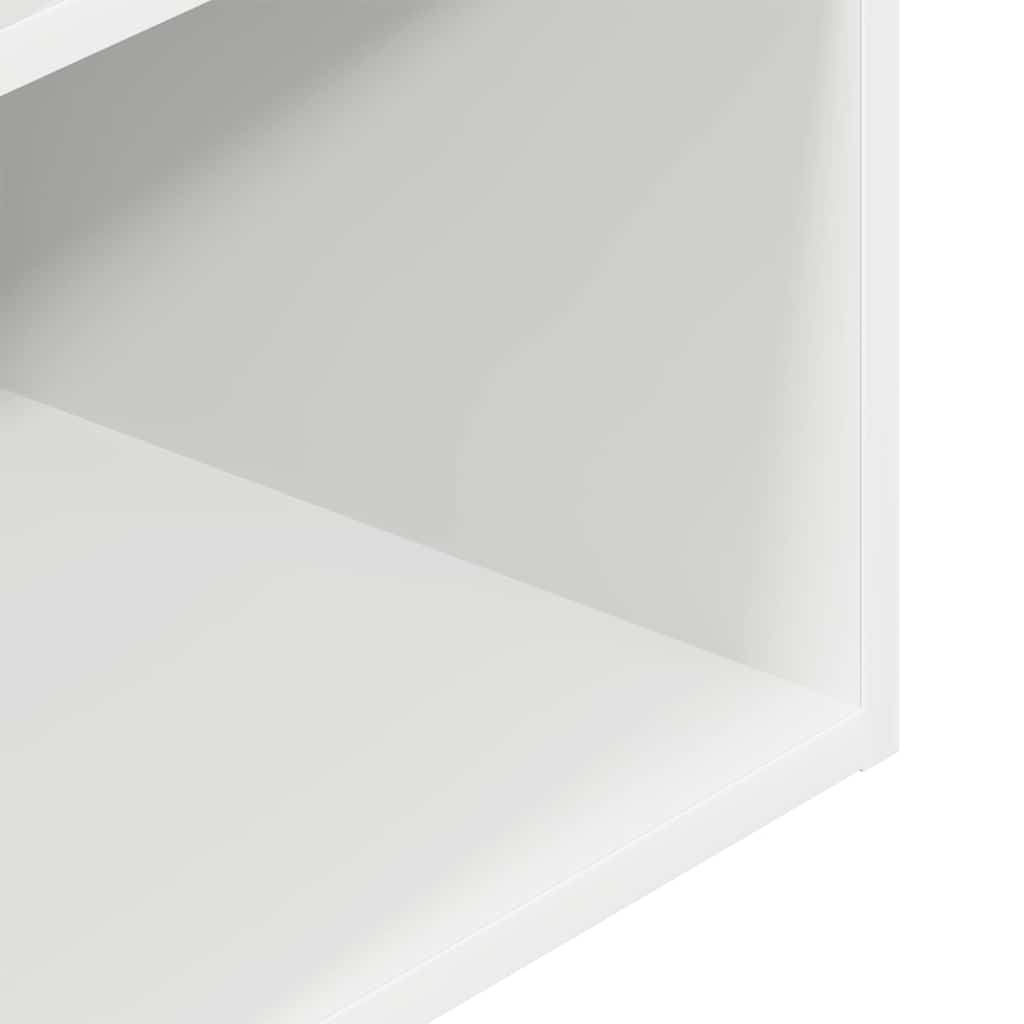 Bedside Cabinets with Drawer 2 pcs White 35x34x66.5 cm