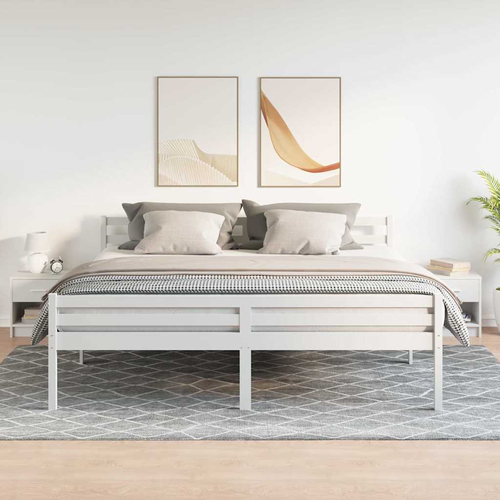 Bedside Cabinets 2 pcs with Drawer White 39x28x41 cm