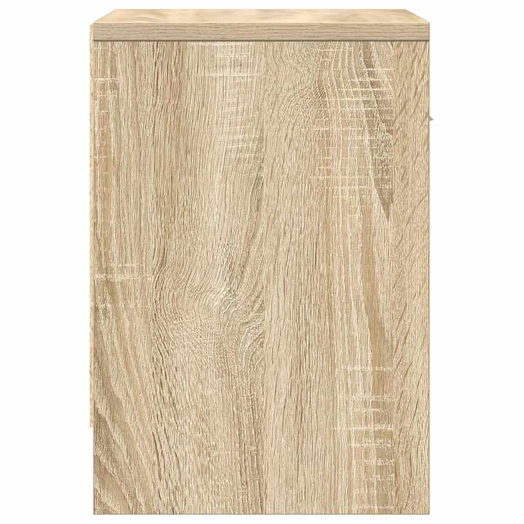 Bedside Cabinet with Drawer Sonoma Oak 39x28x41 cm