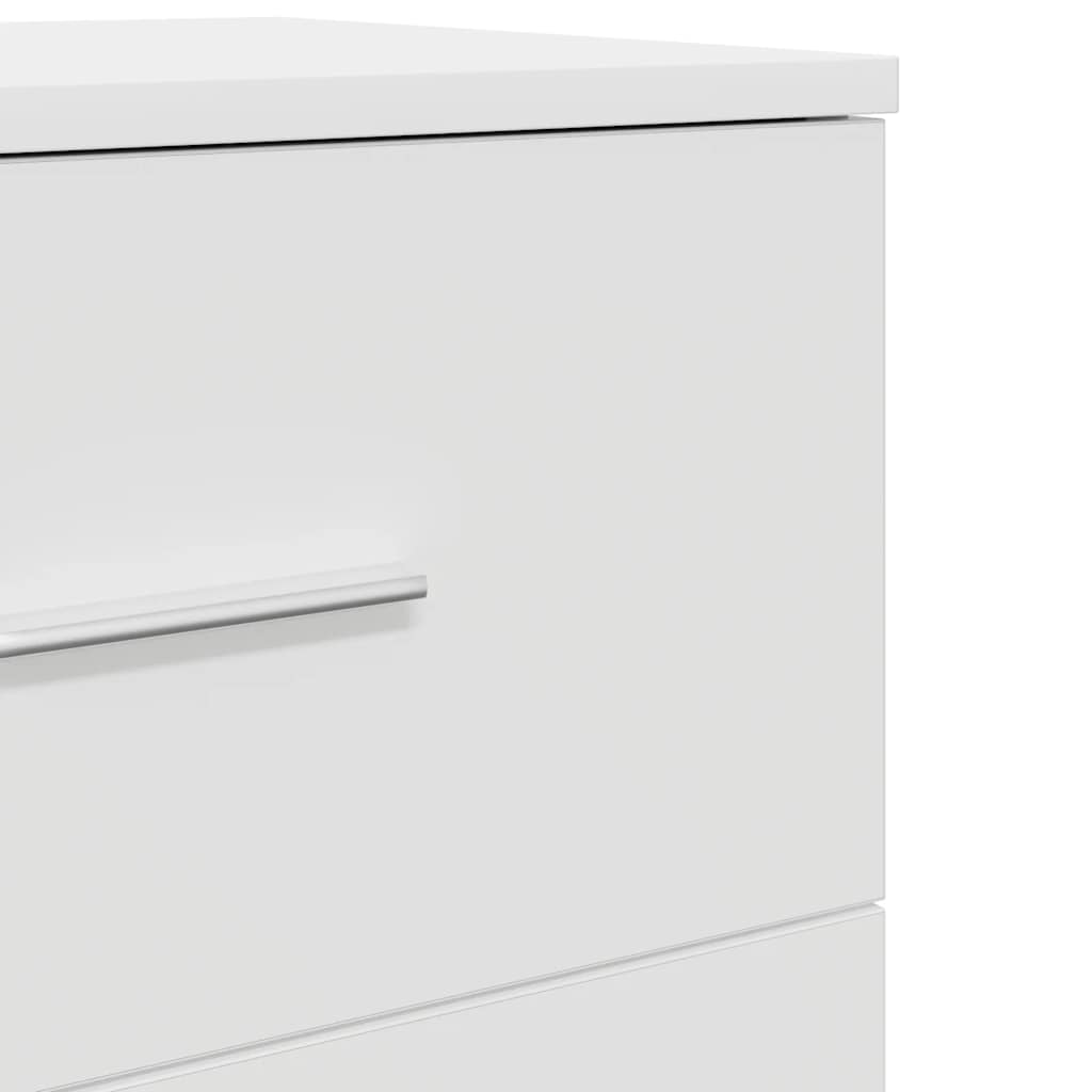 Bedside Cabinets 2 pcs with 2 Drawers White 40x36x50 cm