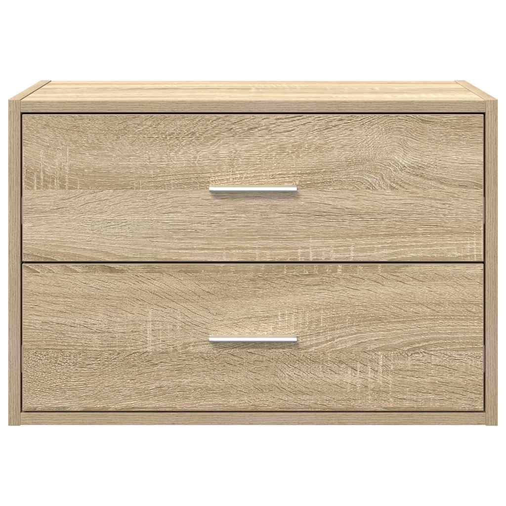 Cabinet with 2 Drawers Sonoma Oak 60x31x40 cm Engineered Wood