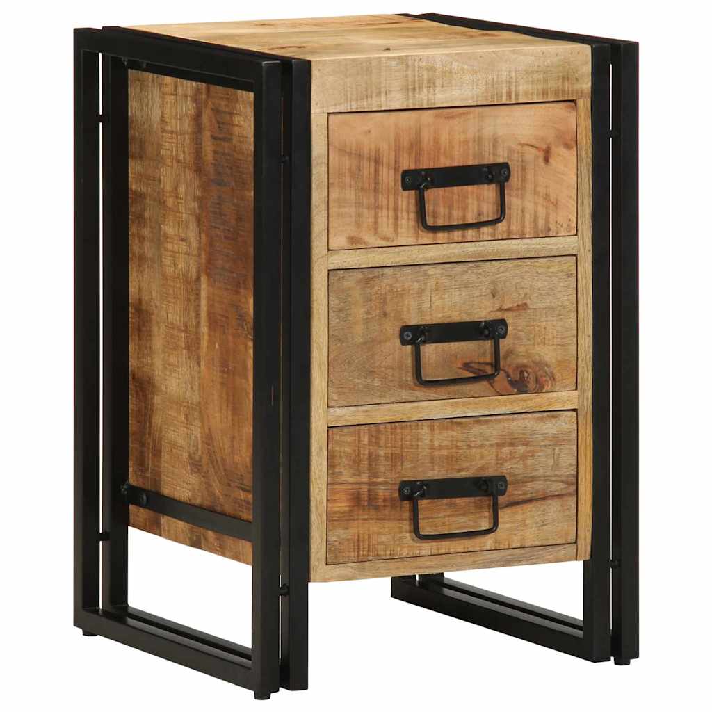 Bedside Cabinet Brown 40 x 35 x 50 cm Solid mango wood