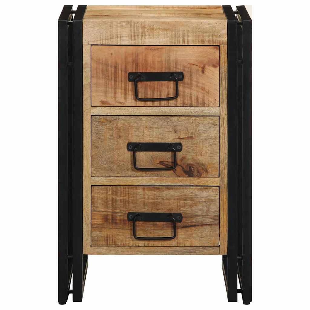 Bedside Cabinet Brown 40 x 35 x 50 cm Solid mango wood