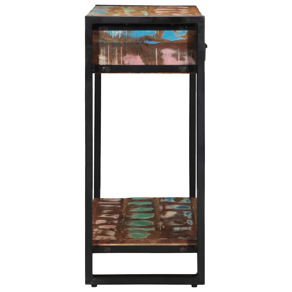 Console Table Multicolour 90 x 33 x 75 cm Solid reclaimed wood