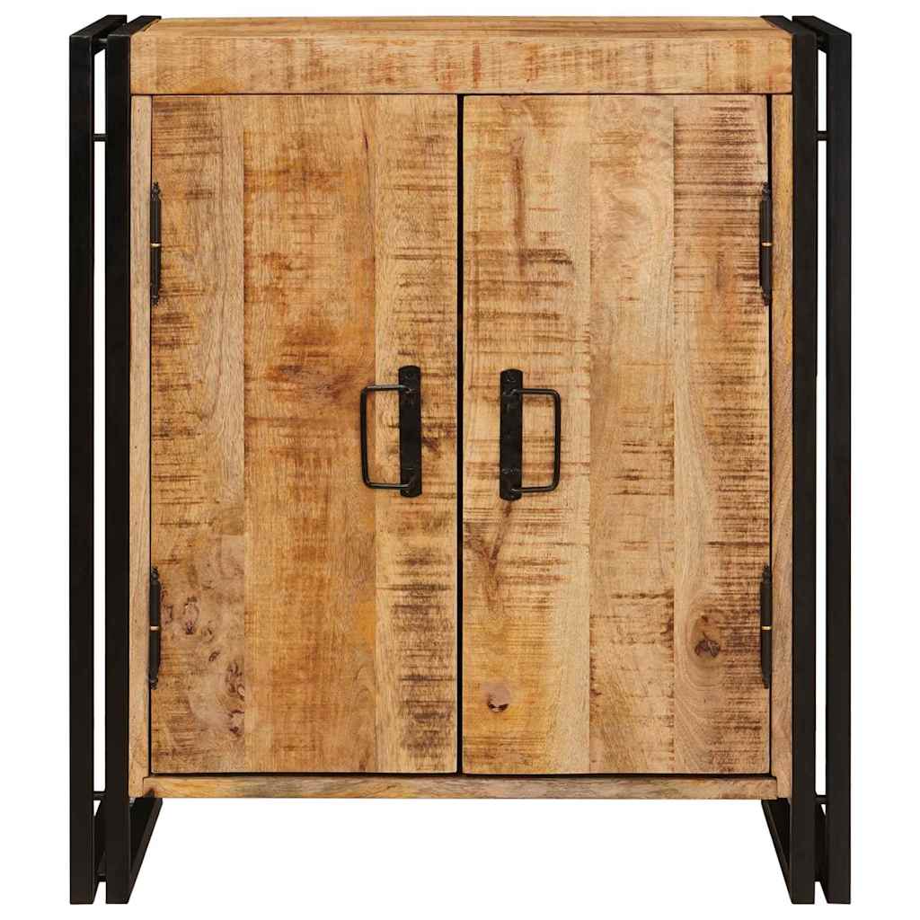 Bedside Cabinet Brown 38 x 33 x 58 cm Soild rough mango wood