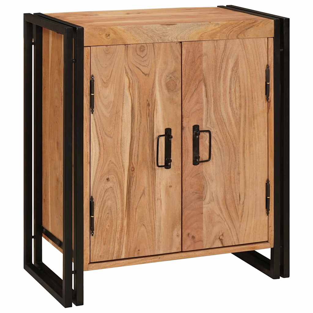 Bedside Cabinet Brown 38 x 33 x 58 cm Solid acacia wood