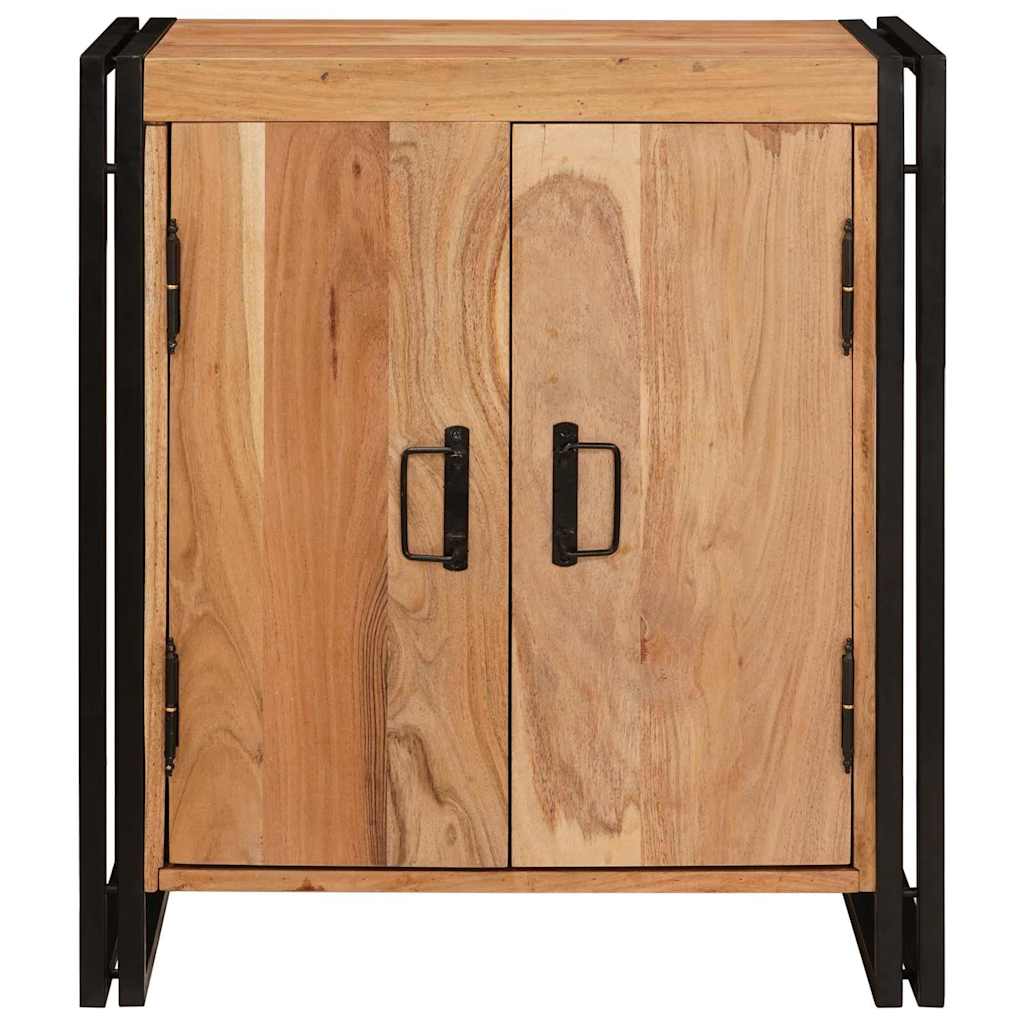 Bedside Cabinet Brown 38 x 33 x 58 cm Solid acacia wood