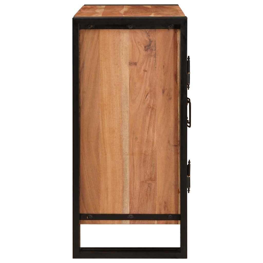 Bedside Cabinet Brown 38 x 33 x 58 cm Solid acacia wood