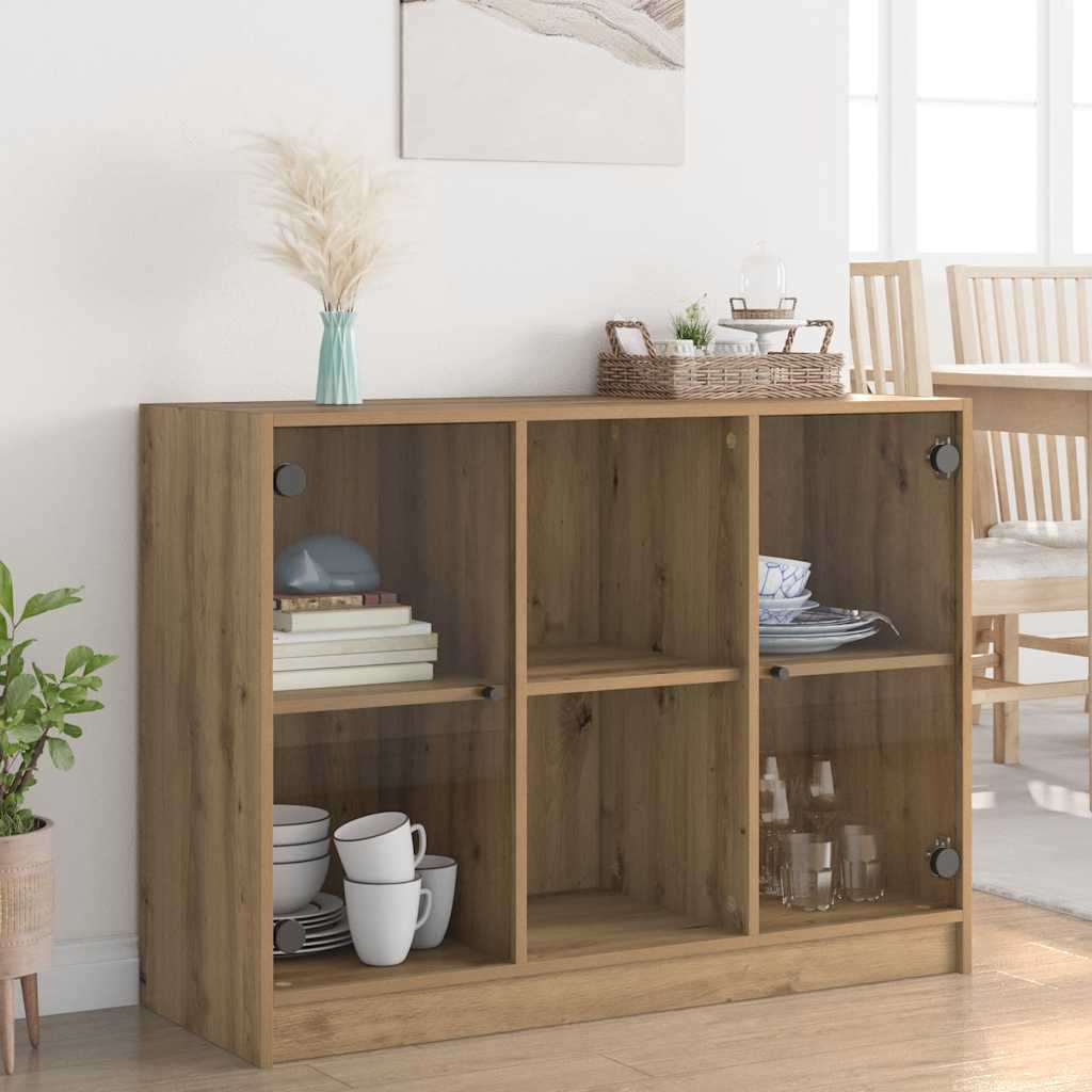 Sideboard Artisian Oak 102x37x75.5 cm Engineered Wood
