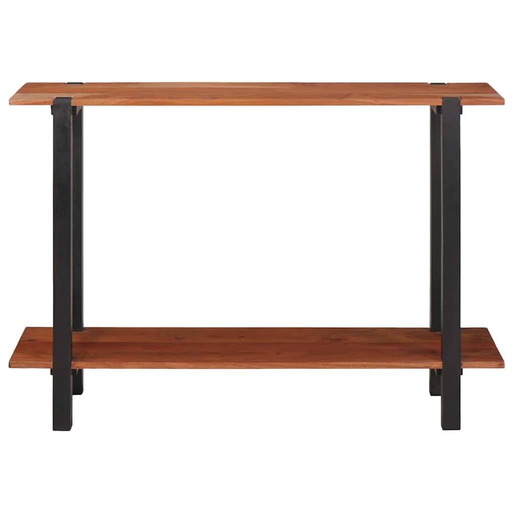 Console Table Brown 110 x 30 x 75 cm Solid acacia wood