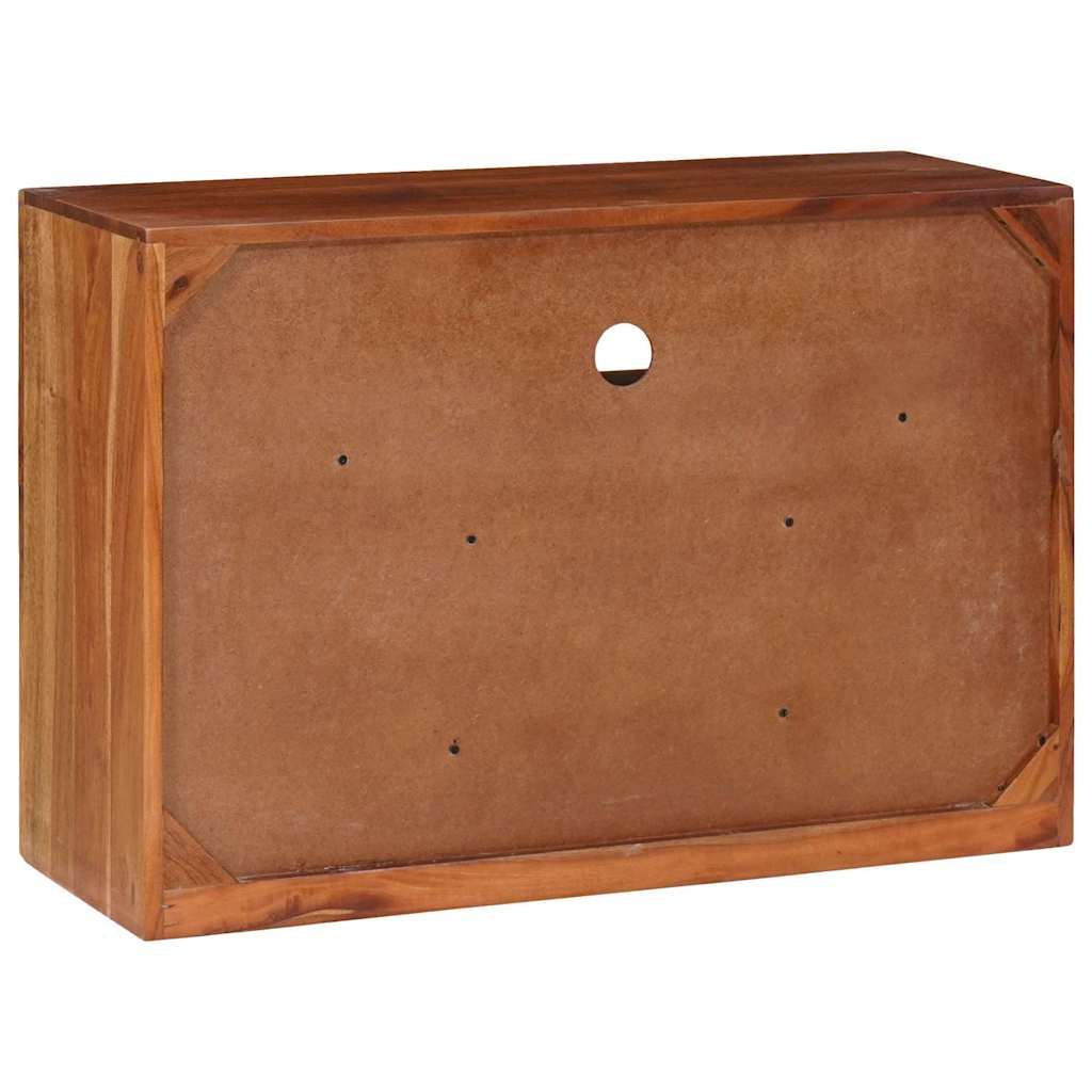 Sideboard with Drawer Brown 80 x 30 x 55 cm Solid acacia wood