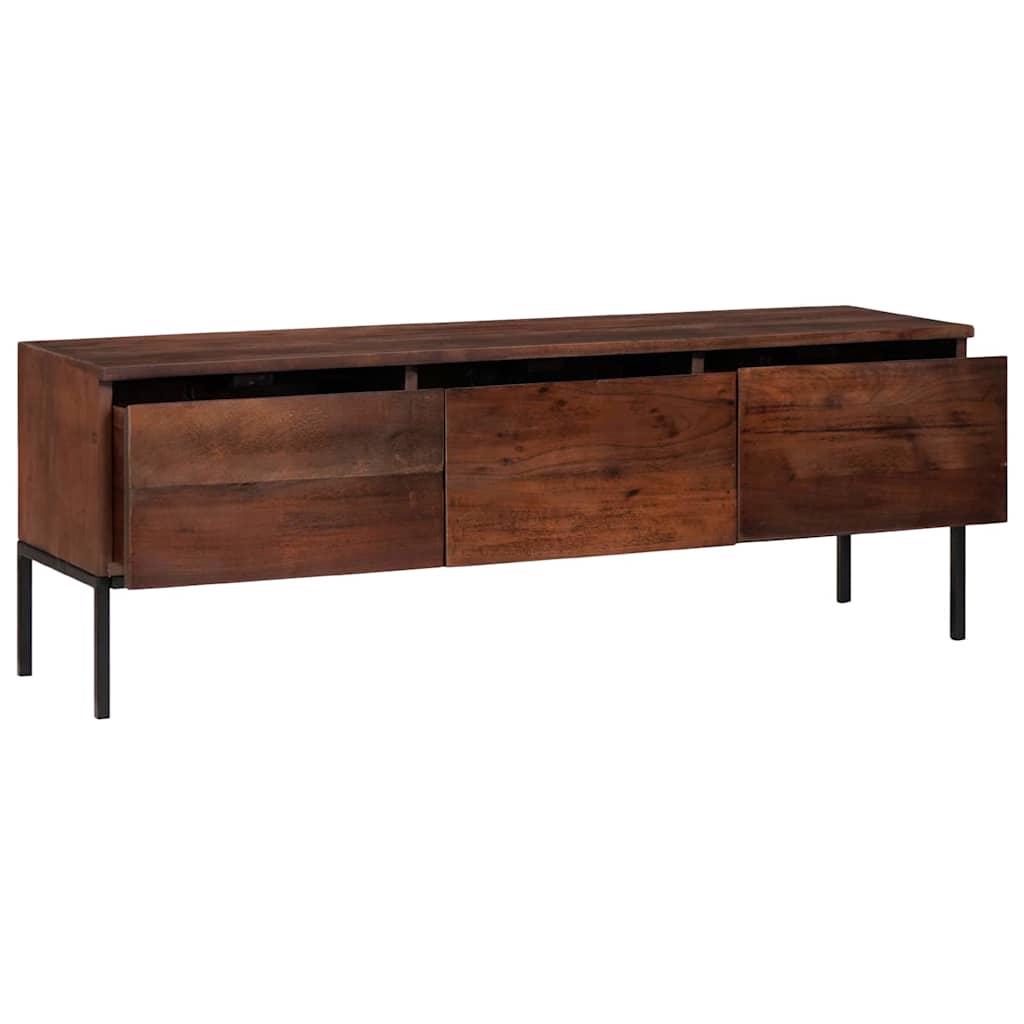 Media Storage Cabinets & Racks Honey brown 110 x 30 x 36 cm