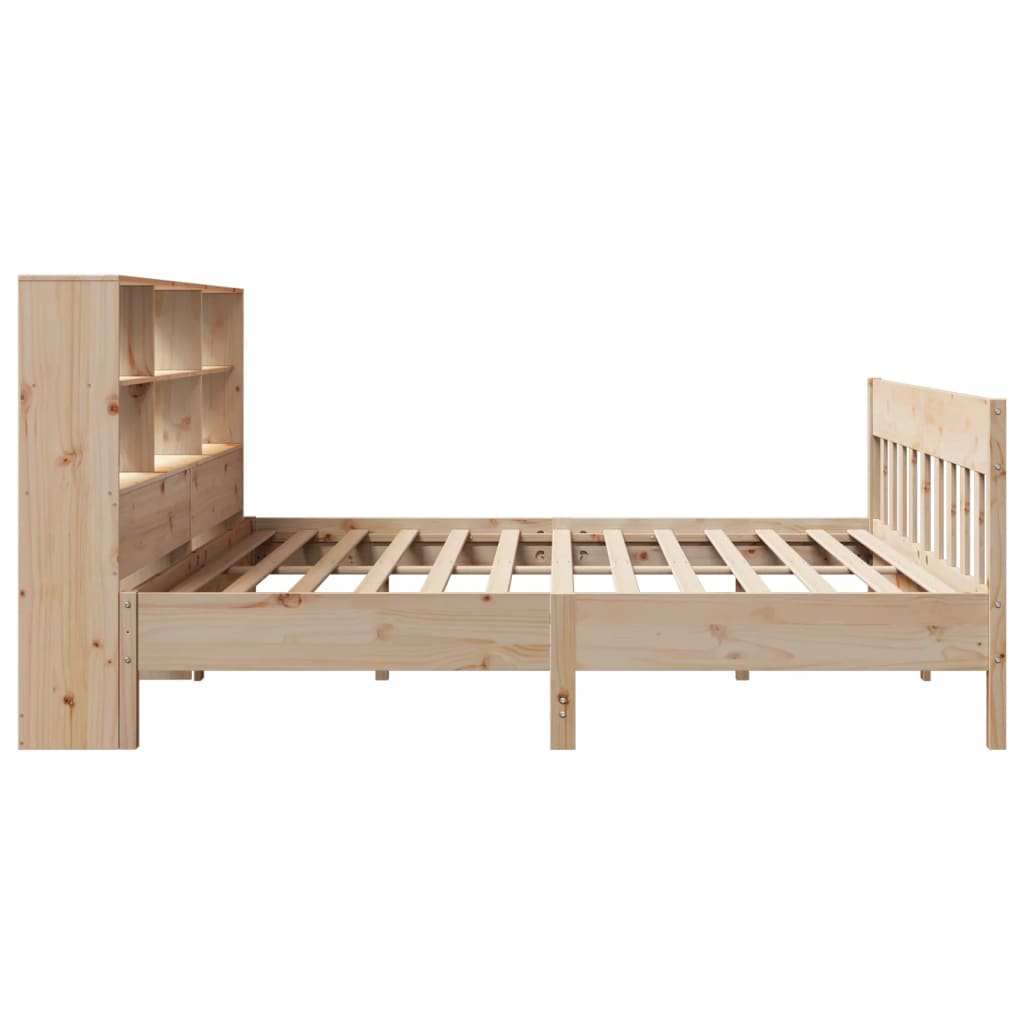 Bed Frame without Mattress 180x200 cm Super King Solid Wood Pine