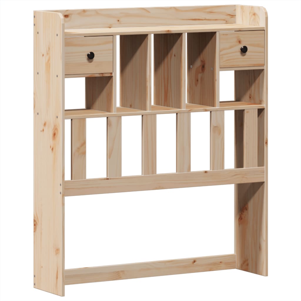 Bed Frame without Mattress 100x200 cm Solid Wood Pine