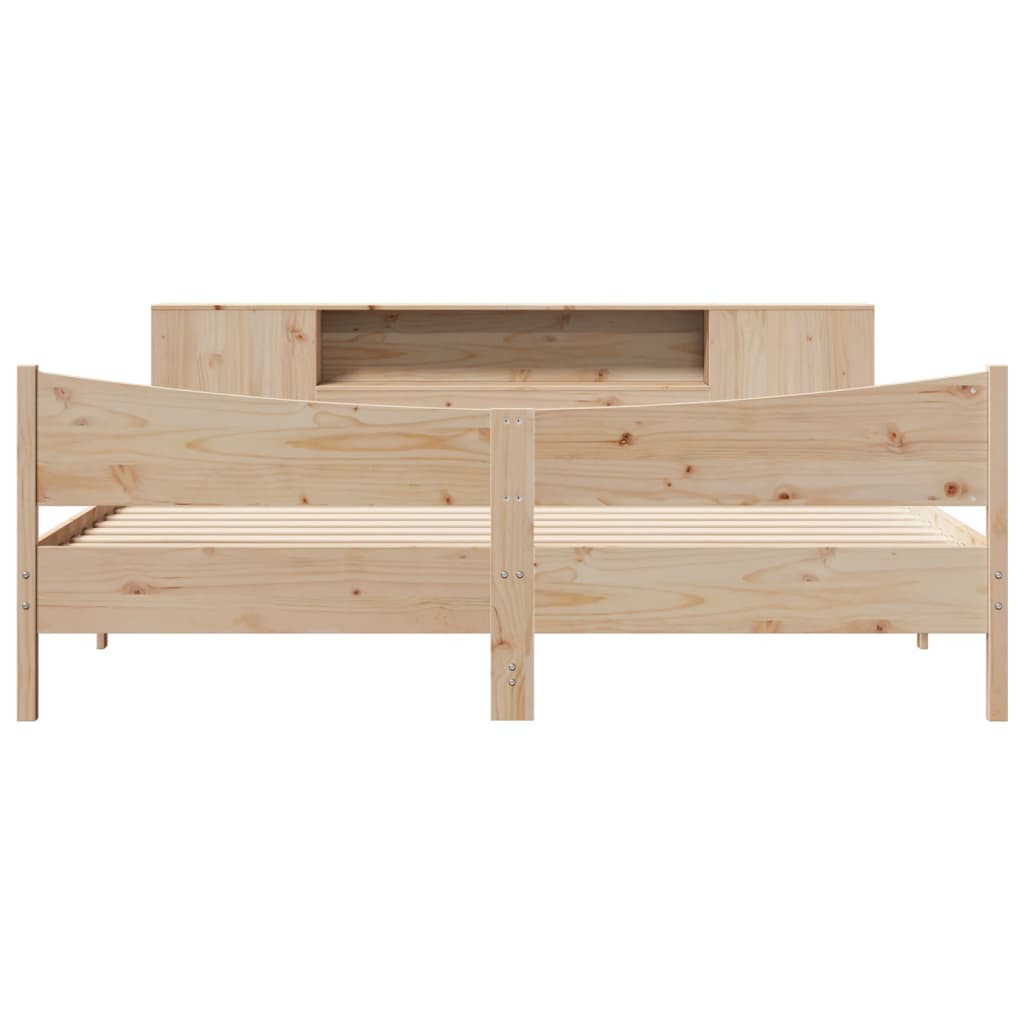 Bed Frame without Mattress 180x200 cm Super King Solid Wood Pine